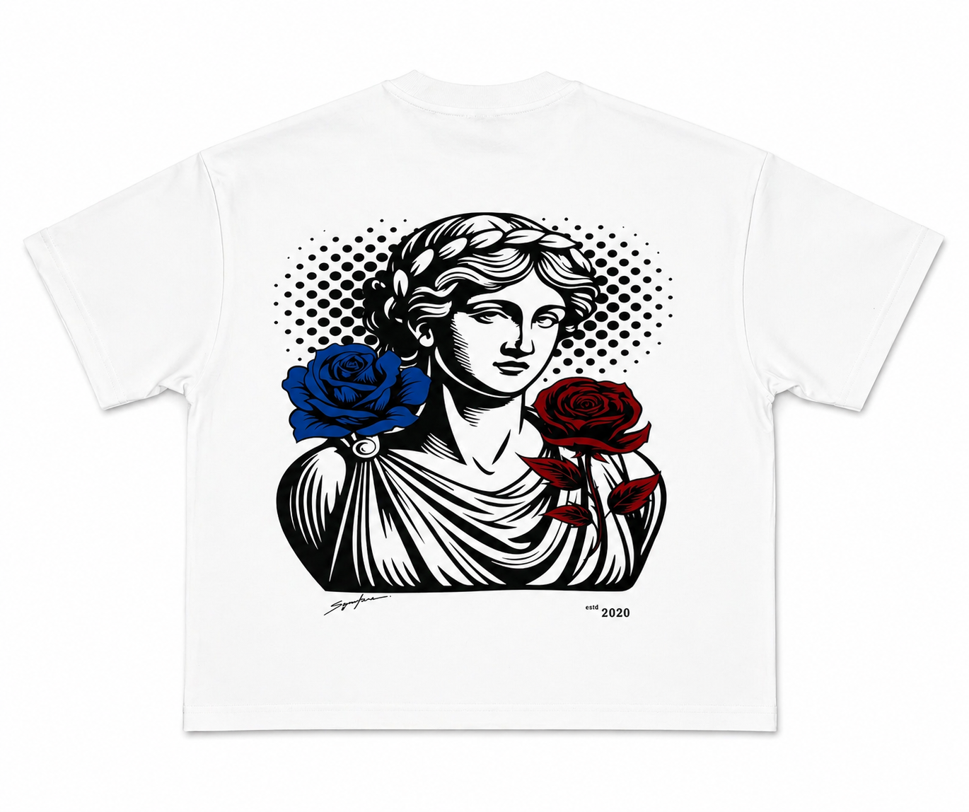 Blue Mercy Unisex Drop Shoulder Unisex T-Shirt