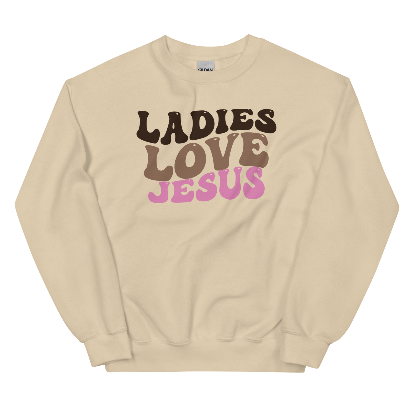 Ladies Love Jesus Crew Neck