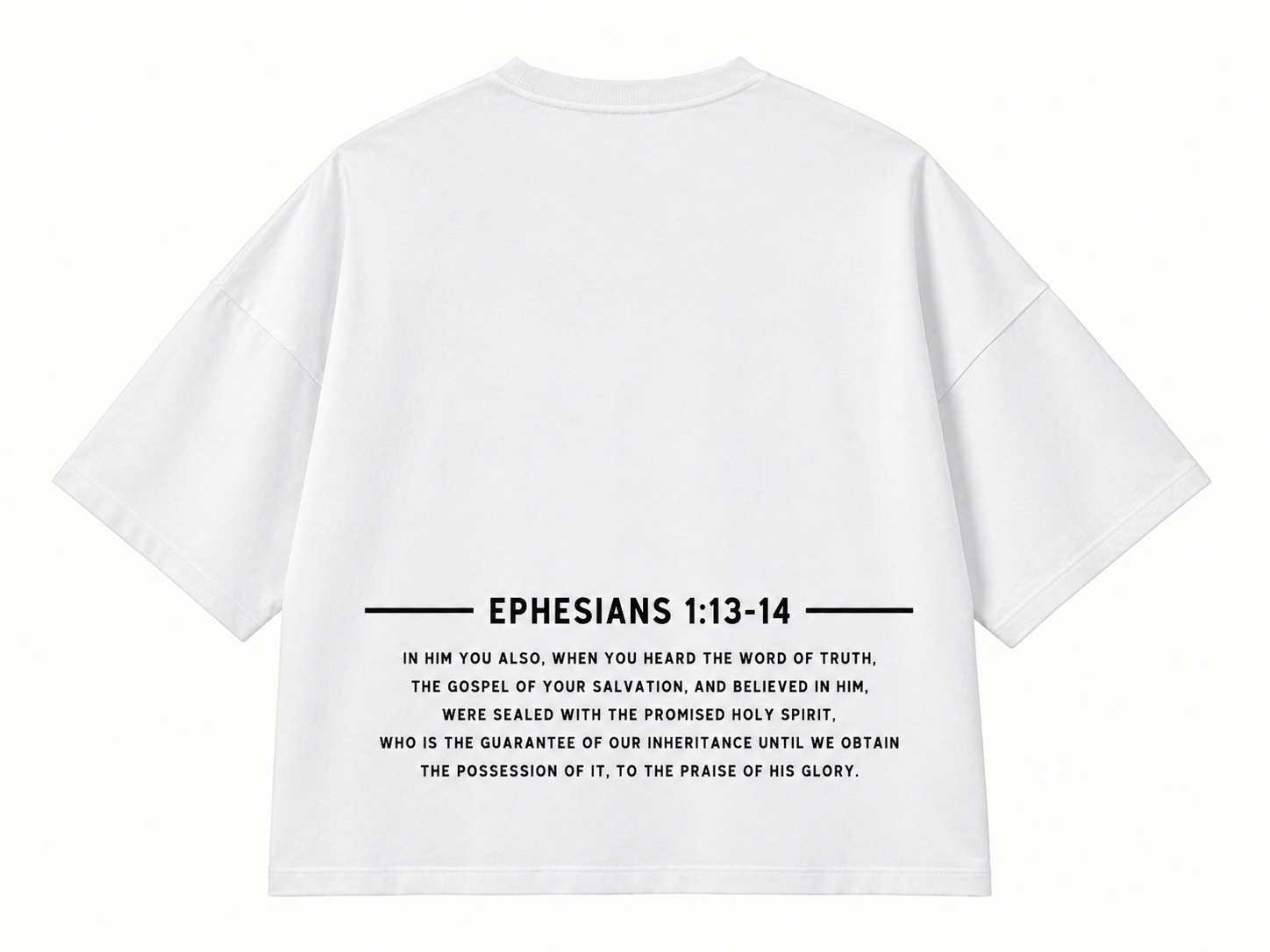 Marked By God Drop Shoulder T-Shirt