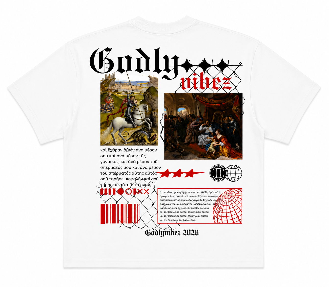 Throne of Glory Unisex Drop Shoulder T-shirt