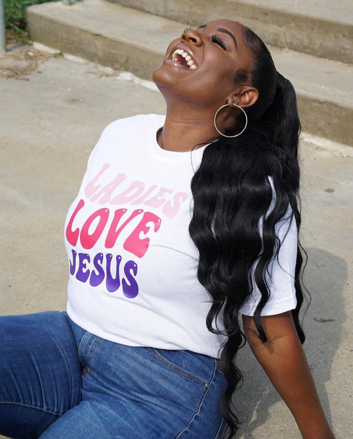 Ladies Love Jesus Shirt